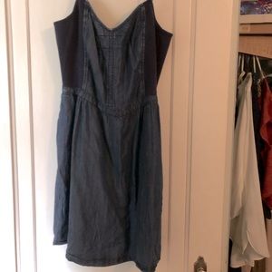 NWT, denim dress, Maurice’s XL